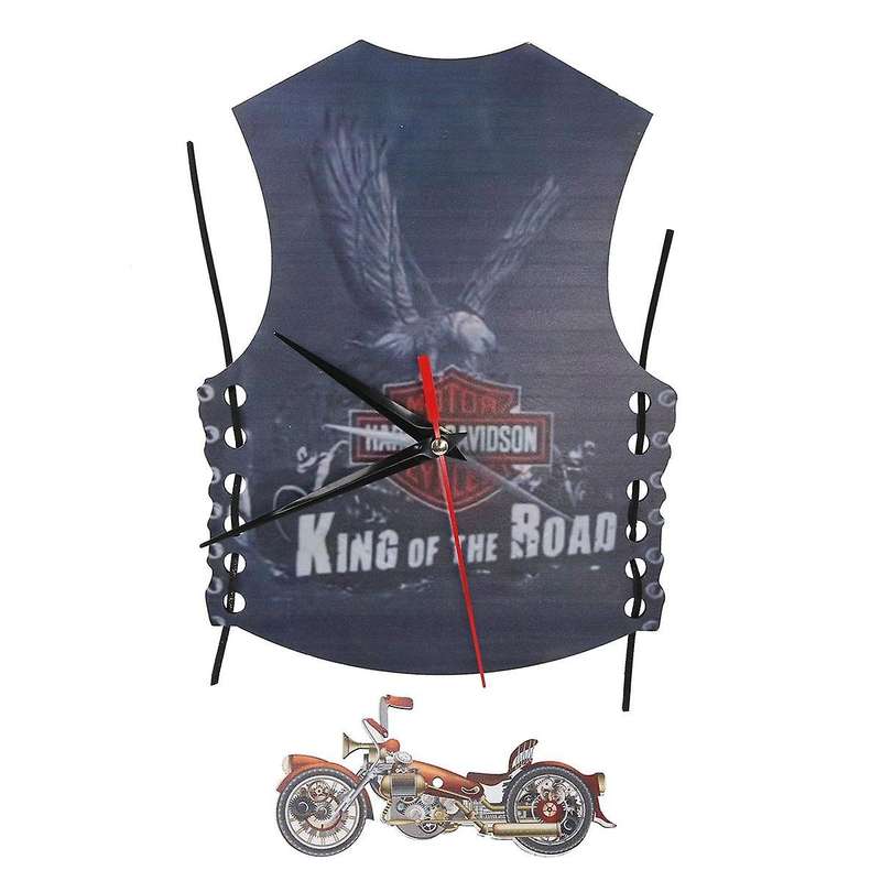 Motorcycle Wall Clock Motorcycle Clock Hangings The Best Gifts for Fans Motorcycle Owners (vest Loco