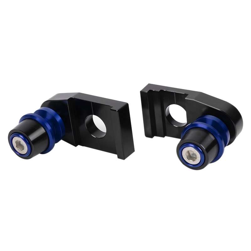 Motorcycle Wheel Swing Arm Spool Protector Rear Fork Spool Slider Bracket for 700 XTZ700 Blue