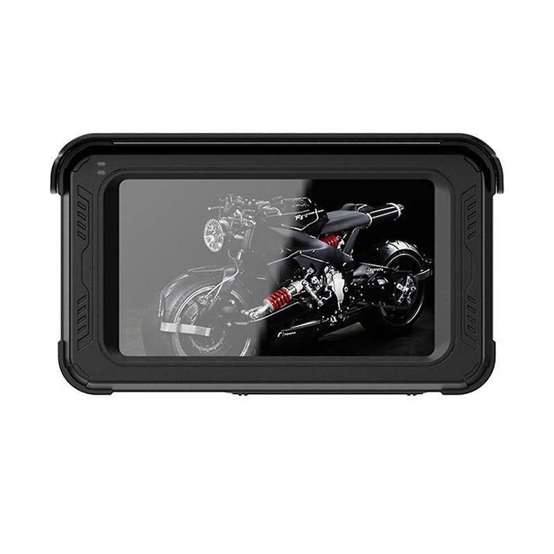 Motorcycle Waterproof Wireless Carplay Touch Screen Android Auto GPS Navigator Motorcycle Recorder,