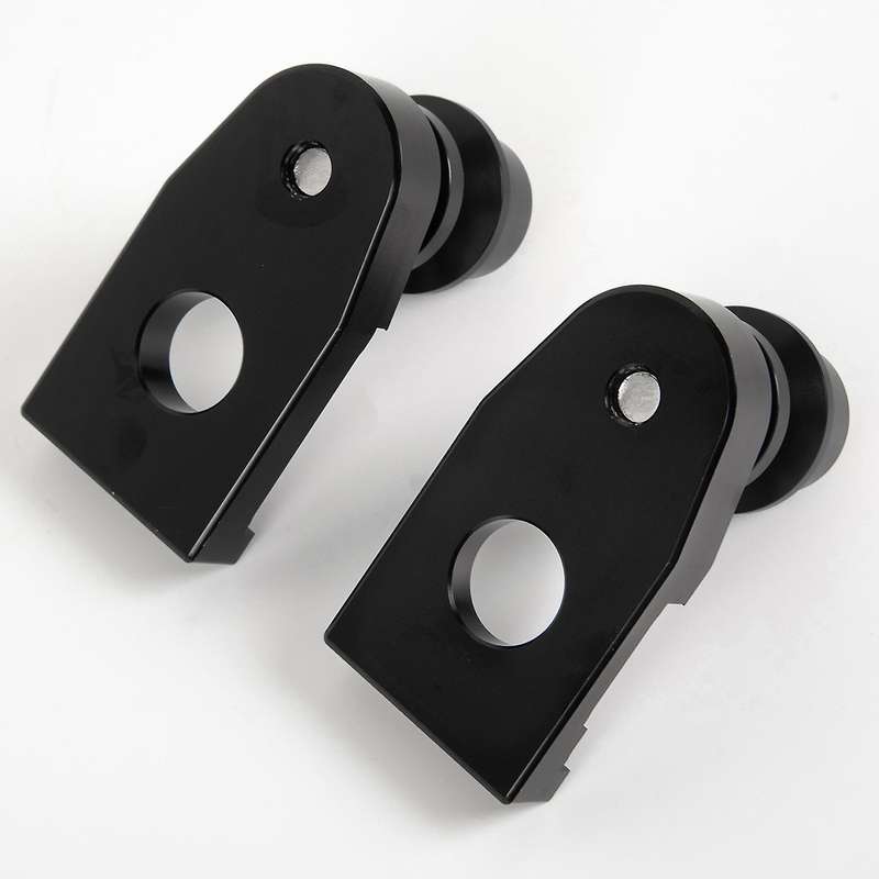 Motorcycle Wheel Swing Arm Spool Protector Rear Fork Spool Slider Bracket for 700 XTZ700 Black
