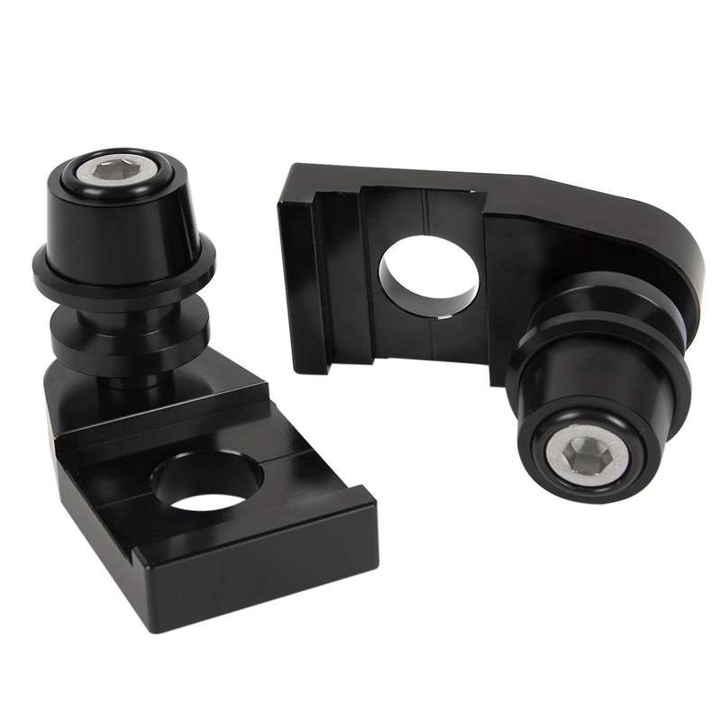 Motorcycle Wheel Swing Arm Spool Protector Rear Fork Spool Slider Bracket for 700 XTZ700 Black