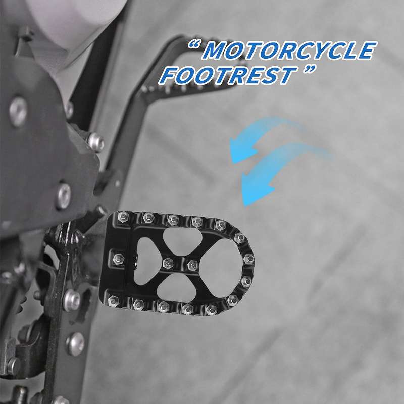 Motorcycle Wide Foot Peg Mx Offroad Foot Pegs 360 Roating Style for Sportster 883 Motorcycle Accesso