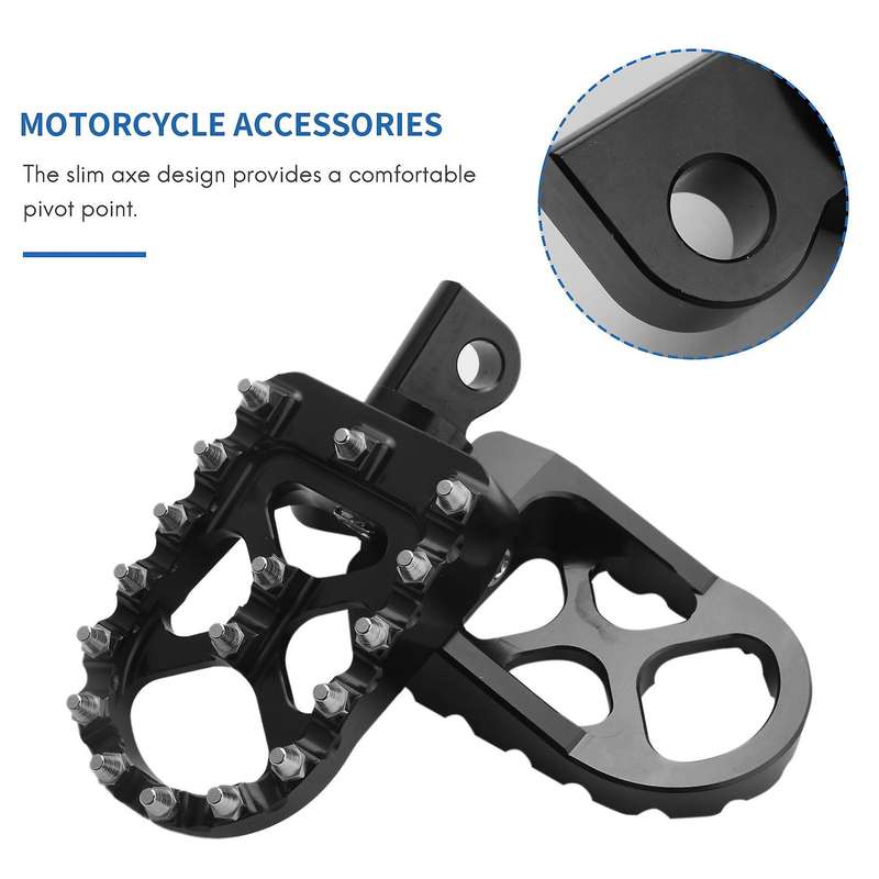 Motorcycle Wide Foot Peg Mx Offroad Foot Pegs 360 Roating Style for Sportster 883 Motorcycle Accesso