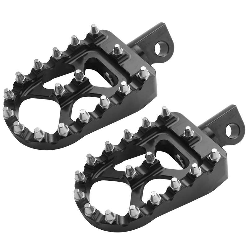 Motorcycle Wide Foot Mx Offroad Foot Pegs 360 Roating Style for Sportster 883 Bobber Motorcycle Ac