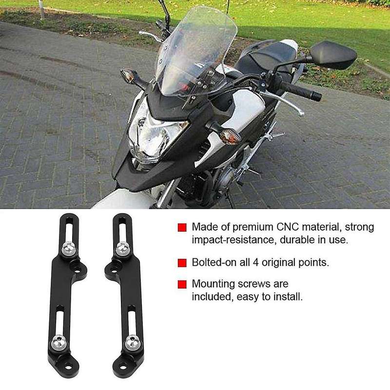 Motorcycle Windscreen Adjusters Airflow Adjustable Windscreen for NC750X NC750 X 2016-2019
