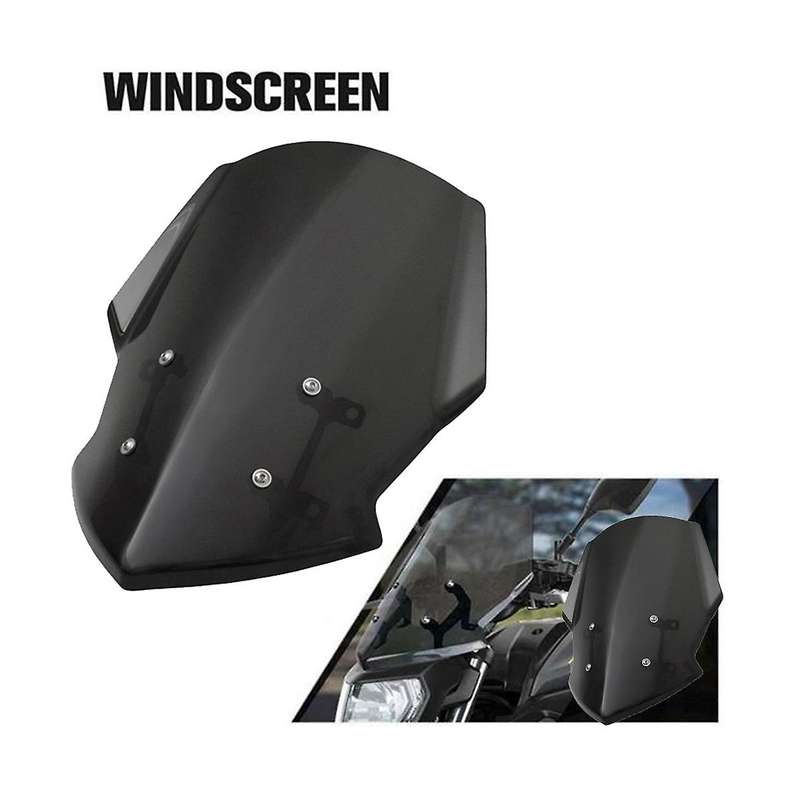 Motorcycle Windscreen Windshield Deflector with Bracket for Mt-07 Fz-07 Fz07 2018-2020