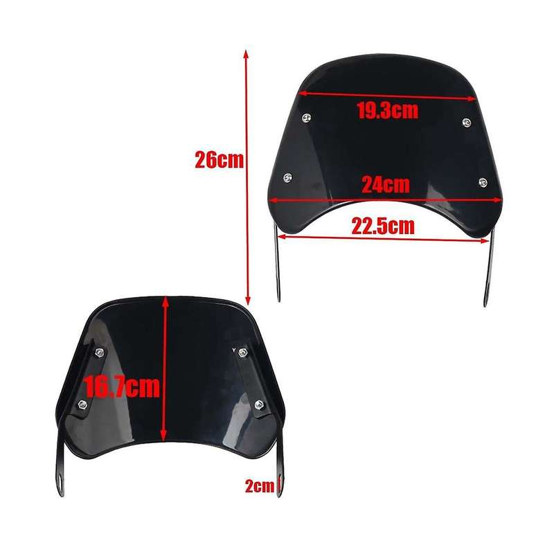 Motorcycle Windscreen Windshield Wind Screen Deflector Cover for Xsr700 Xsr125 Xsr155 Xsr900