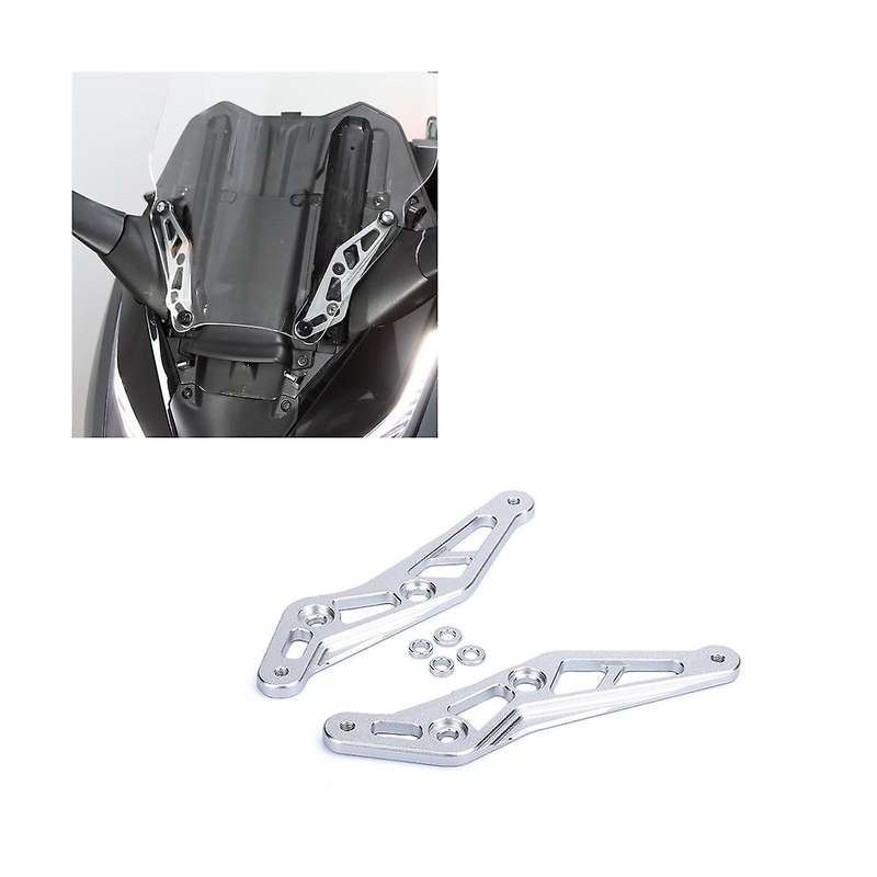 Motorcycle Windshield Bracket Windshield Adjuster for Forza350 Nss350 Nss 350 2021-2023(black)
