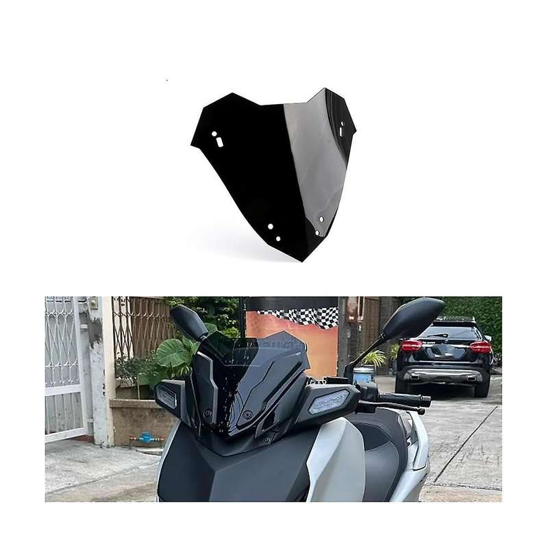 Motorcycle Windshield Flyscreen for X-max300 X-max 300 Xmax300 Xmax 300 2023 Windscreen Guard(transp