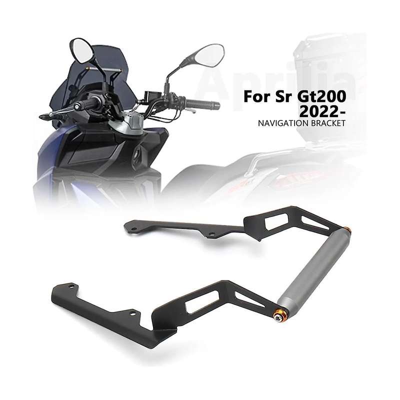 Motorcycle Windshield Stand Holder Phone Gps Navigation Bracket for Gt200 Gt200 Gt 200 2022 2023(22m