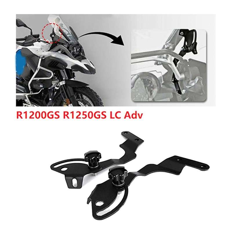 Motorcycle Windshield Support Holder Windscreen Mount Bracket Kits for R1200gs Lc Adv R1250gs Advent