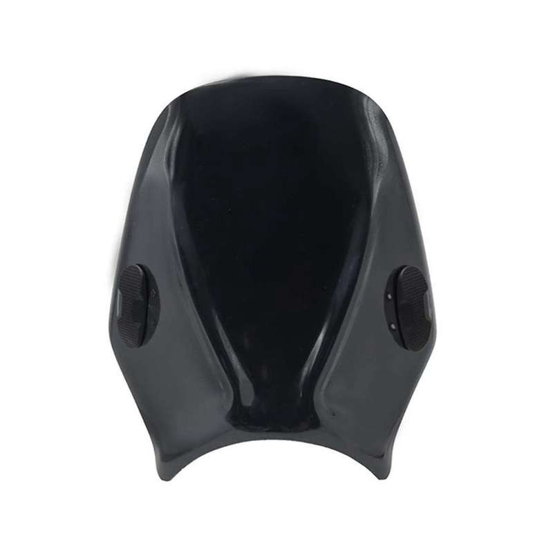 Motorcycle Windshield Wind Shield Deflector for /meteor/classic 350 500 Interceptor 650(black)