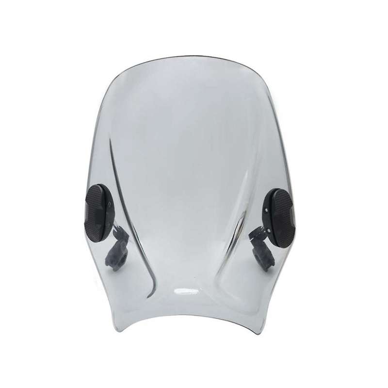 Motorcycle Windshield Wind Screen Shield Deflector Protector Cover for Keeway 125 / 150 / 200(gray)