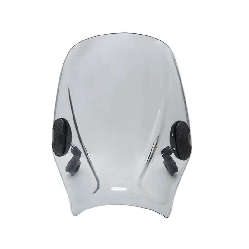 Motorcycle Windshield Wind Shield Deflector for /meteor/classic 350 500 Interceptor 650(gray)