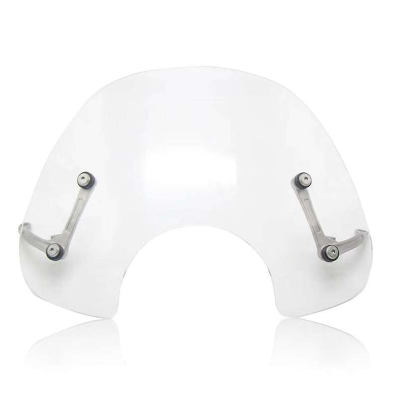 Motorcycle Windshield Windscreen Wind Deflector Wind Shield Spoiler for Ns125la Ns125la(transparent)