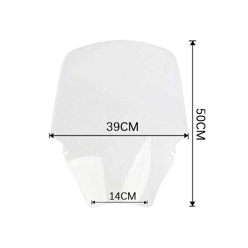 Motorcycle Windshield Windscreen Wind Deflectors for FORZA 350 FORZA 350 FORZA350 2021 Transparent