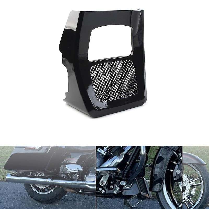 Motorcycles Chin Spoiler Radiator Cover for Road King Street Glide 2017-2023 Front Fairing Decorati
