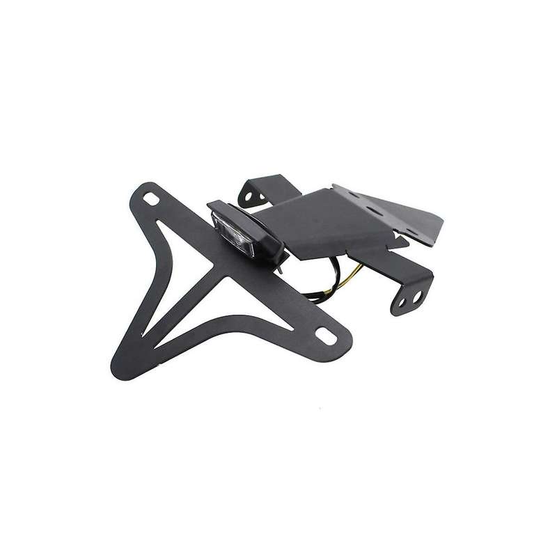 Motorcylce License Plate Holder Bracket Tail Tidy Eliminator Led Light Fit for Street Triple 765 765