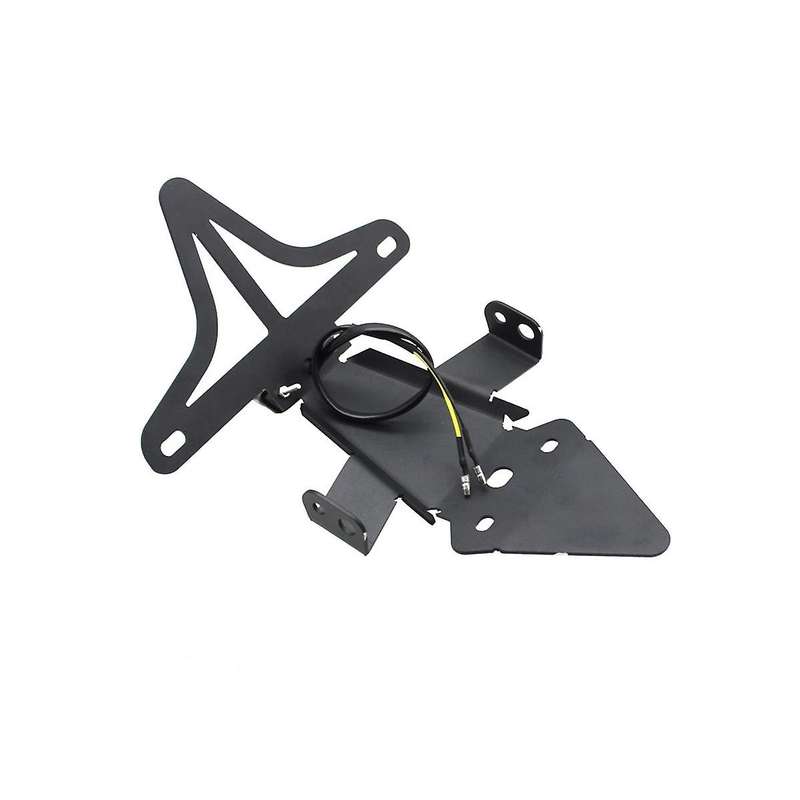 Motorcylce License Plate Holder Bracket Tail Tidy Eliminator Led Light Fit for Street Triple 765 765