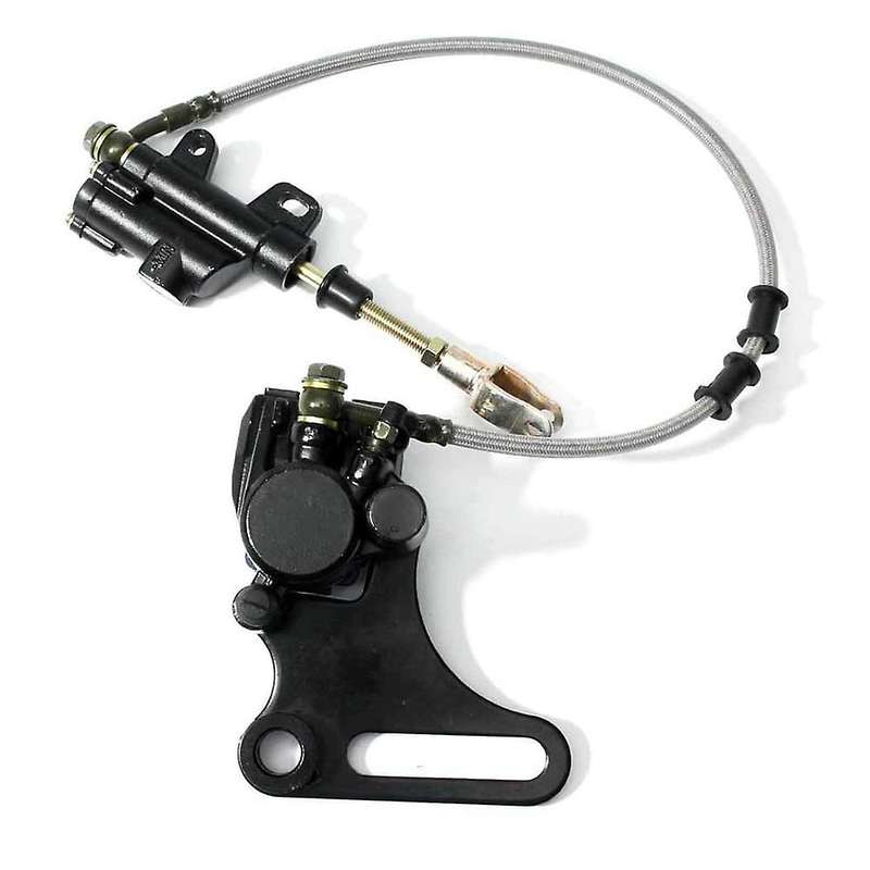 Motorcyclr Brake Master Cylinder Lever Rear Master Cylinder Caliper Assembly for 50Cc 70Cc 90Cc 110C