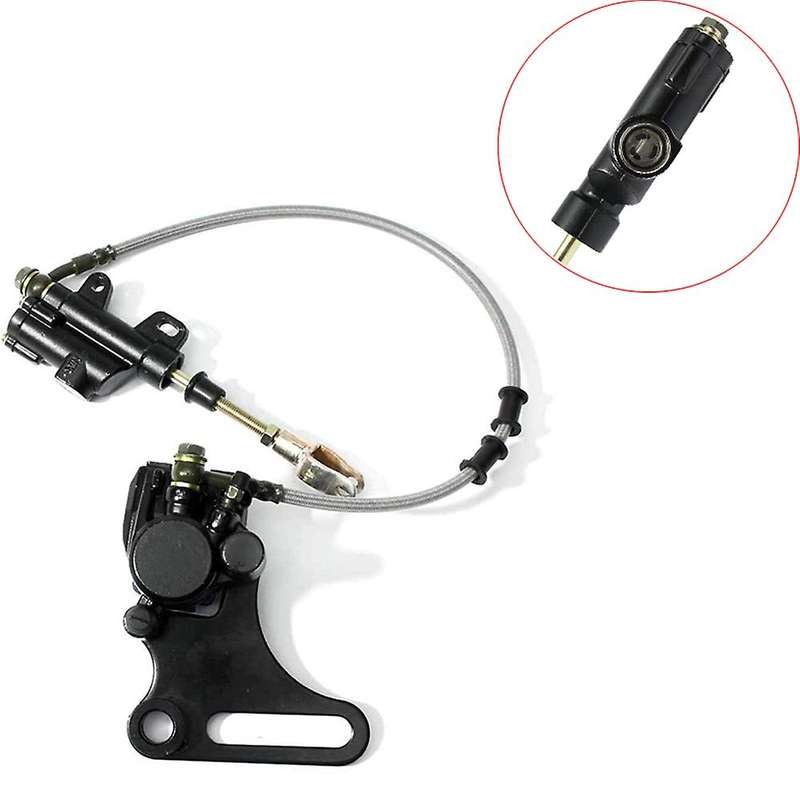 Motorcyclr Brake Master Cylinder Lever Rear Master Cylinder Caliper Assembly for 50Cc 70Cc 90Cc 110C