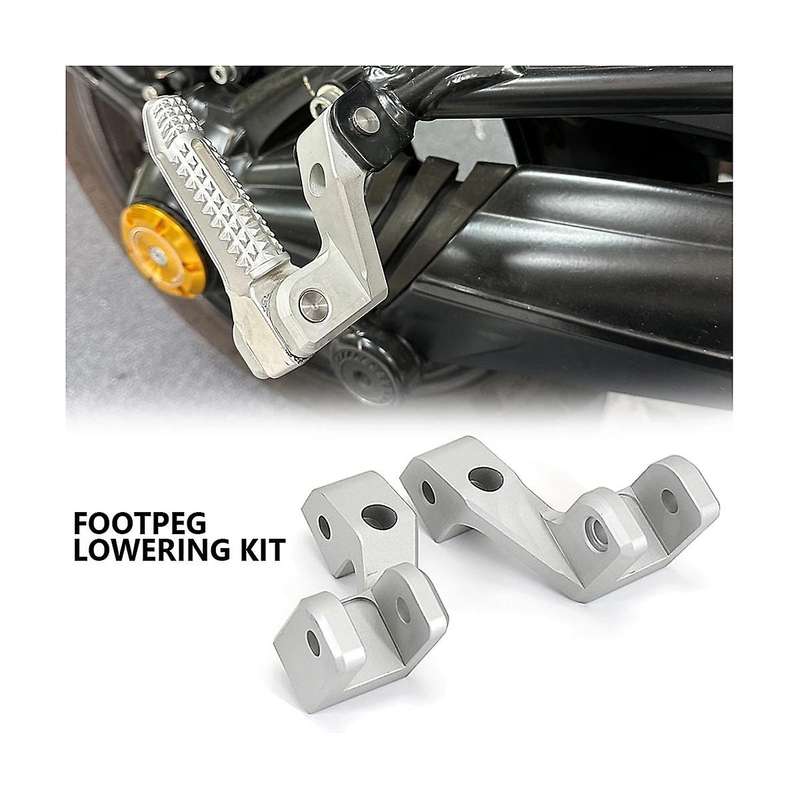 Motorcyle Passenger Footpeg Lowering Kit Footrest Relocation for Rninet Rninet Urban R Nine T Scram