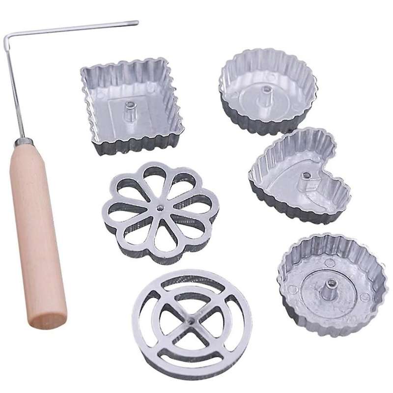 Mould Aluminum Biscuit Desserts Moulds with Handle Snackes Desserts Baking Kitchen Convenience Acces