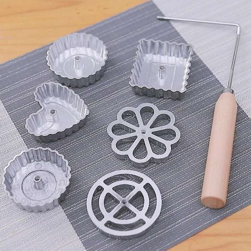 Mould Aluminum Biscuit Desserts Moulds with Handle Snackes Desserts Baking Kitchen Convenience Acces
