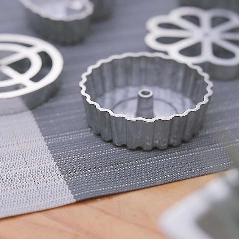 Mould Aluminum Biscuit Desserts Moulds with Handle Snackes Desserts Baking Kitchen Convenience Acces