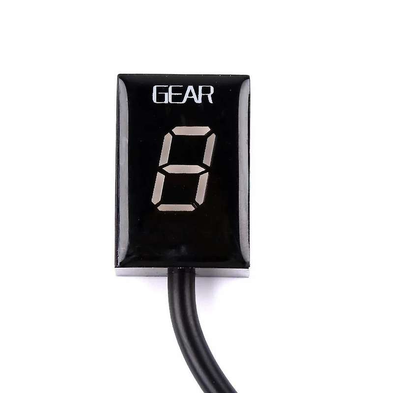 Mount 6 Speed Gear Indicator for CB500X CBR600RR CB600F XL1000V CBR650F CBF600 NT700V VFR800-Blue