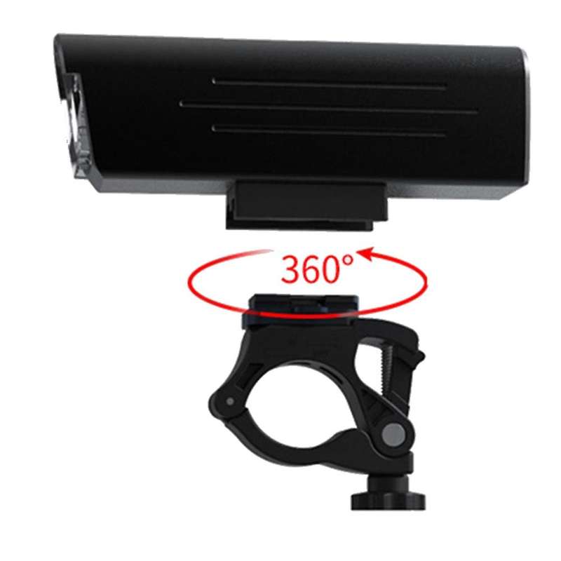 Mountain Bike Lamp L2 Lamp Beads Highlight Flashlight Headlight Built-in Rechargeable 21700 Battery