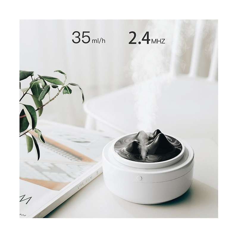 Mountain Views Humidifier Mini Usb Aromatherapy Night Light Atomizing Air Humidifier for Bedroom Ho