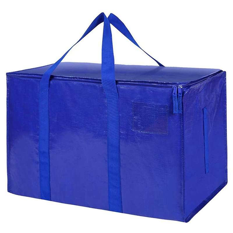 Moving Bags Heavy Duty with Strong Zippers and Handles Collapsible Moving Supplies, Storage for Pac