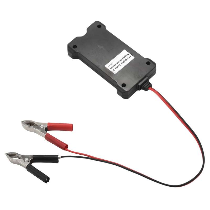 MP0514A 12V Digital Battery Tester Voltmeter and Charging System Analyzer with LCD Display and LED