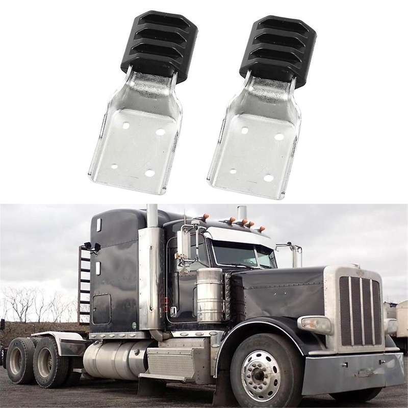 MPB75133 2 Pack Upper Hood Guide Bracket Left & Right Side for Peterbilt 384 388 389 Replace L11-613