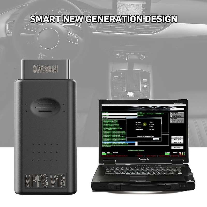 Mpps V18 Main + Tricore + Multiboot with Breakout Tricore Cable Auto Detect Tool