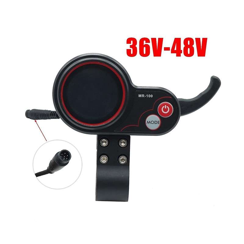 MR-100 LCD Display Meter Dashboard 6Pin for Electric Scooter Accessories