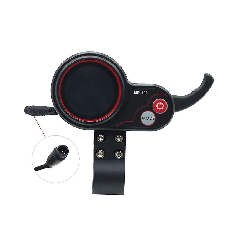 MR-100 LCD Display Meter Dashboard 6Pin for Electric Scooter Accessories
