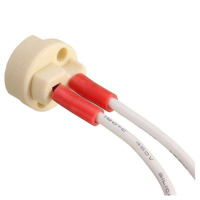 MR16/GU5.3 Socket Halogen LED Bulb Holder Base Ceramic Cable Main Wire Connector