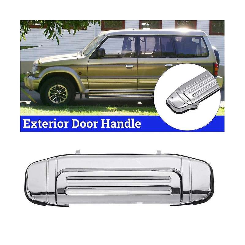 MR156875 Front Left Side Car Outer Exterior Door Handles Silver for Montero V31 V32 V33 V46 1997-200