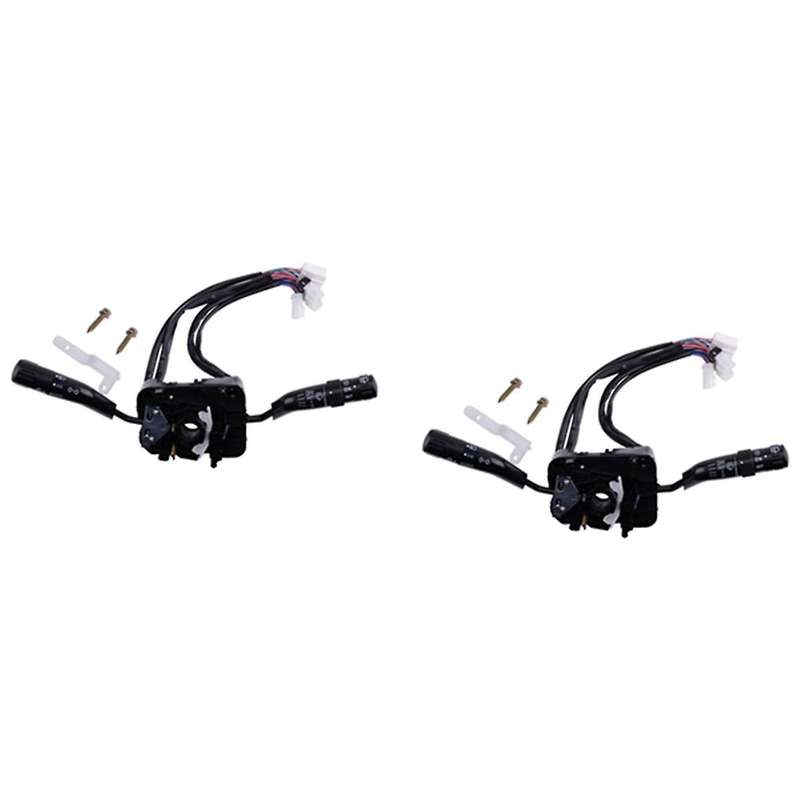 MR301406 for Montero Mk2 2 1990-2004 Indicator Light Headlight Switch Wiper Switch(2PCS)