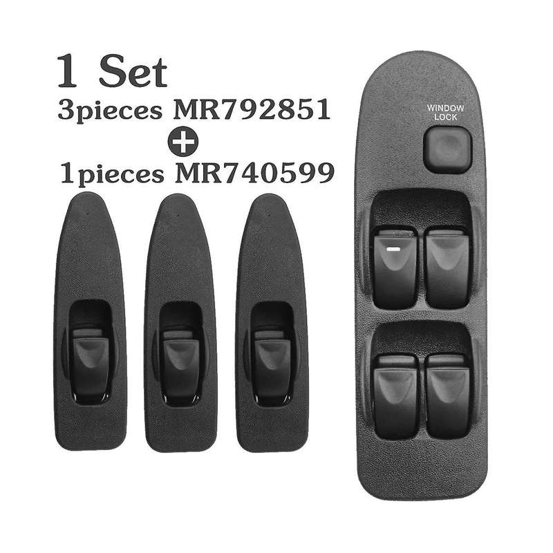 Mr740599 + Mr792851 Electric Window Switch Lifter for Carisma 1995-2006 for Space Star Mr 740 599