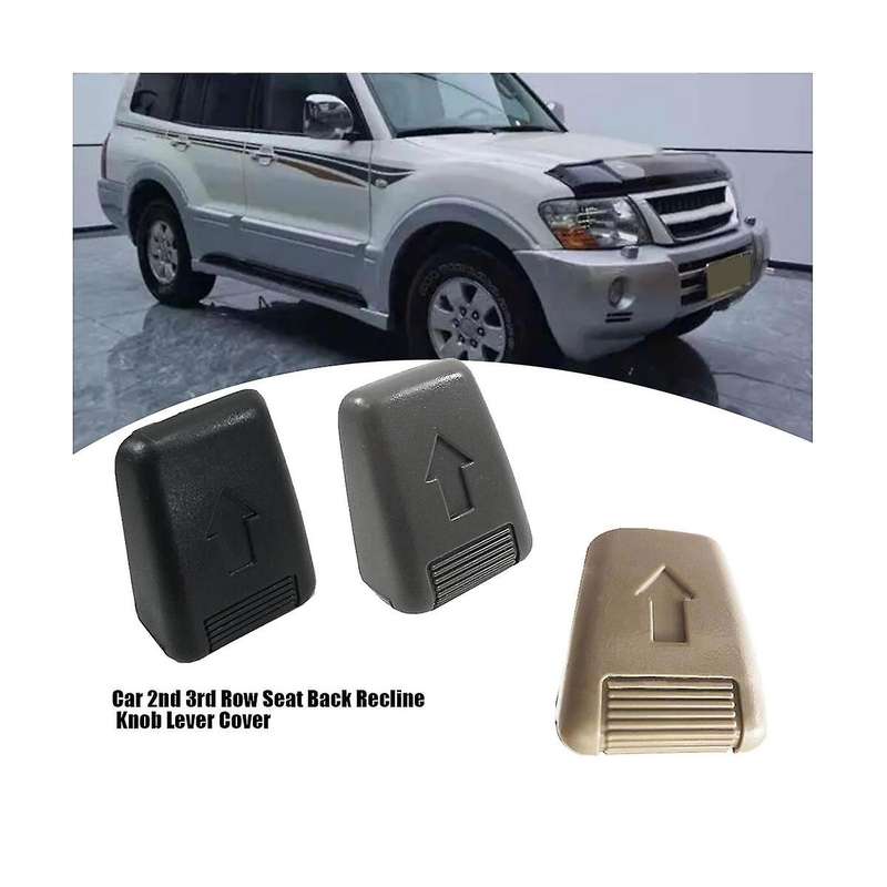 MR610534 for Montero 2001-2006 Gen3 2Nd 3Rd Row Back Recline Knob Lever MR610533 Button Switch Grey