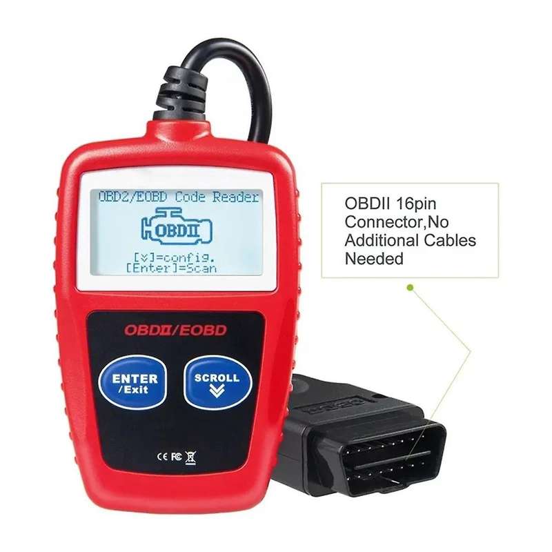 Ms309 Obd2 Scanner Check Engine Light Fault Code Reader Universal Obdii Diagnostic Scan Tool,a