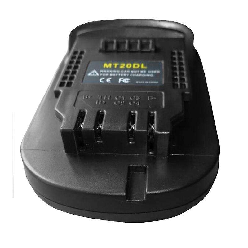 Mt20Dl Battery Adapter for Makita 18V Bl1830 Bl1860 Bl1815 Li-Ion Battery for Dewalt 18V 20V Dcb200