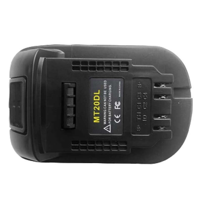Mt20Dl Battery Adapter for Makita 18V Bl1830 Bl1860 Bl1815 Li-Ion Battery for Dewalt 18V 20V Dcb200
