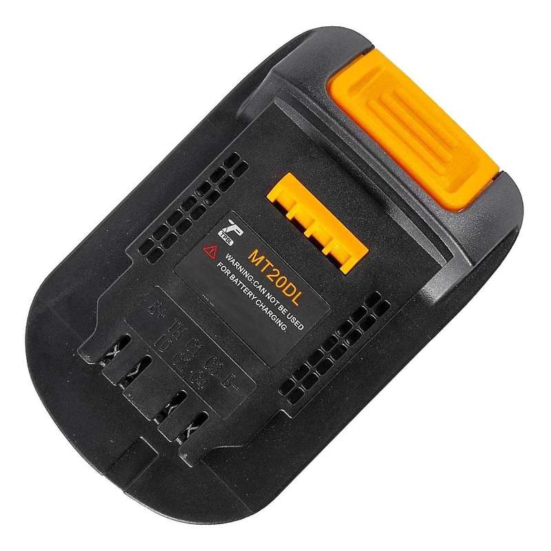 MT20DL Battery Converter Adapter for Makita 18V Bl1830 Bl1860 Bl1815 Convert to Dewalt 18V 20V DCB2