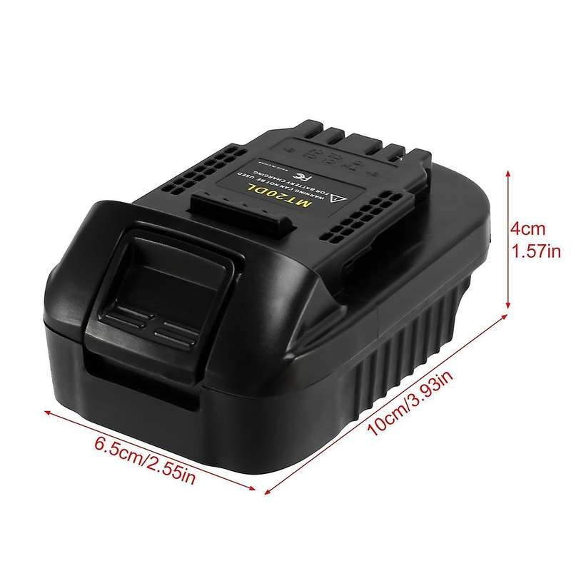 Mt20dl Battery Adapter for 18v Bl1860 Bl1830 Bl1815 - Battery for 18v 20v - Battery