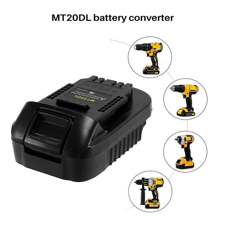 Mt20dl Battery Adapter for 18v Bl1860 Bl1830 Bl1815 - Battery for 18v 20v - Battery