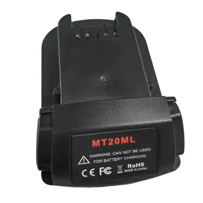 Mt20ml Battery Adapter Converter for 18v Li-ion Battery to 18v Lithium Batteries